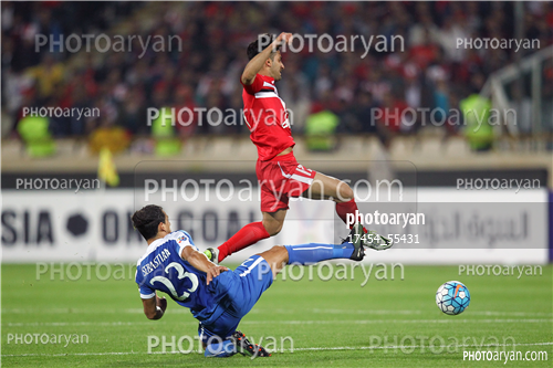 پرسپولیس 0 -الریان قطر 0 -96/01/21-صادق محرمی,sebastian suria,