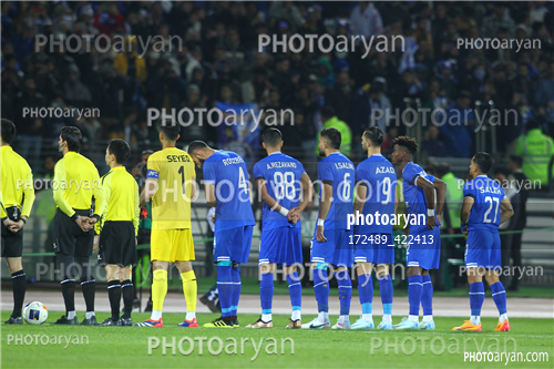 استقلال 1-الشرطه عراق 1    (1403/11/15)-سید حسین حسینی,روزبه چشمی,