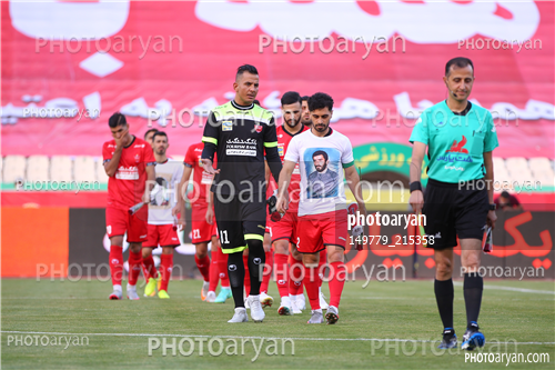 پرسپولیس  0 (3)-استقلال 0 (4)(1400/04/24)-امید عالیشاه,احمد نورالهی,شهریار مغانلو,احسان پهلوان,حامد لک,