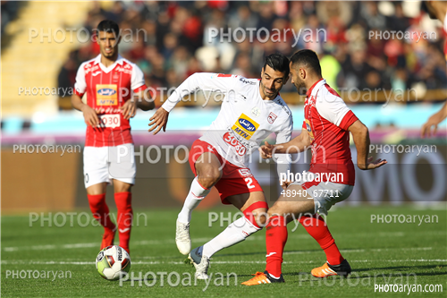 پرسپولیس 2-تراکتورسازی تبریز 0 (96/10/08)-محسن ربیع خواه,محمد ایران پوریان,