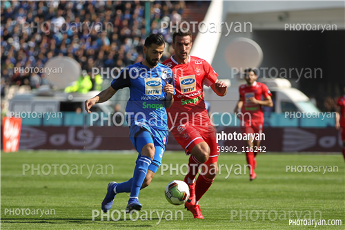 پرسپولیس 1-استقلال 0 (98/01/10)-پژمان منتظری,ماریو بودیمیرMario Budimir,