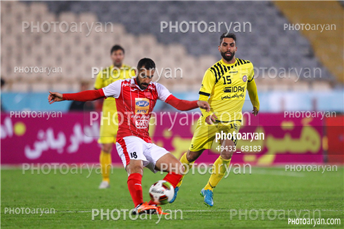 پرسپولیس 0-  نفت تهران 0  (96/10/15)-محسن ربیع خواه,سامان آقازمانی,