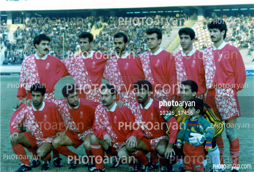 عکس های تیم پرسپولیس دهه 70-احمدرضا عابدزاده Ahmad Reza Abedzadeh,علی دایی  Ali Daei,امیر عابدزاده,