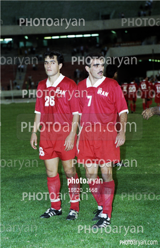 بازیکنان دهه های مختلف فوتبال ایران 3-علیرضا سهند رازیان,علی چینی,