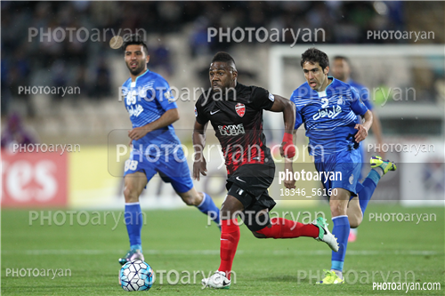 استقلال 1-الاهلی امارات 1 -96/02/05-فرشید اسماعیلی,خسرو حیدری,