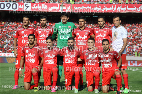 پرسپولیس 0- استقلال  0 (95/06/26)-محمد انصاری,مهدی طارمی,علیرضا بیرانوند,محسن ربیع خواه,حسین ماهینی,محسن مسلمان,فرشاد احمدزاده,علی علیپور,سید جلال حسینی,کمال کامیابی نیا,امید عالیشاه, عکس تیمی پرسپولیس,تیمی پرسپولیس دهه 90,