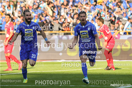 استقلال 1 -پرسپولیس0  (96/12/10)-وریا غفوری,داریوش شجاعیان,