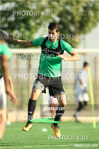 تمرین تیم ملی ایران (1396/07/10)-سعید عزت الهی,