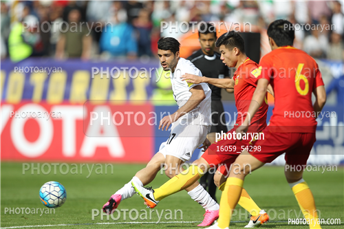 ایران 1-چین 0  - 1396/01/08-مهدی طارمی,mei fang,