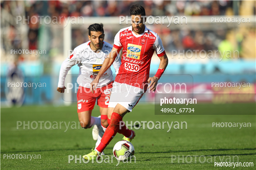 پرسپولیس 2-تراکتورسازی تبریز 0 (96/10/08)-کمال کامیابی نیا,محمد ایران پوریان,