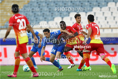 استقلال 1-فولاد خوزستان 0-96/01/12-امید نورافکن,ماتیاس چاگو,