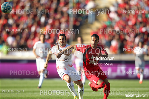 پرسپولیس 4-پدیده  مشهد 0-96/01/30-حسین ماهینی,معین عباسیان,