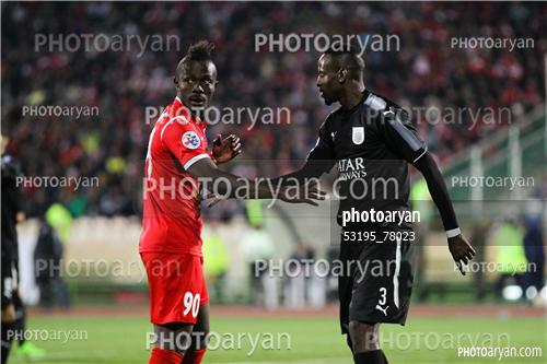 پرسپولیس 1 - السد قطر 0  (97/01/27)-