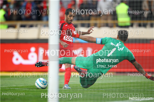 پرسپولیس 2-پیکان 0-96/01/16-وحید امیری,رحمان احمدی,