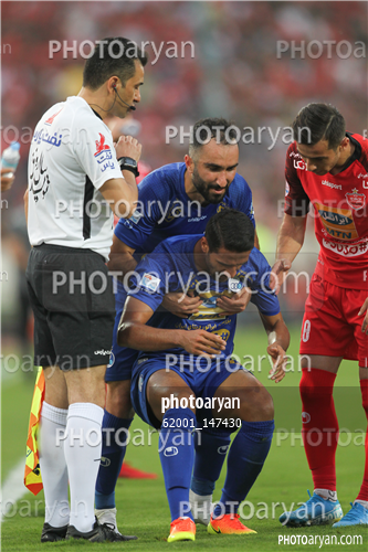 استقلال 0-پرسپولیس 1 (98/06/31) -فرشاد احمدزاده,داریوش شجاعیان,مسعود ریگی,