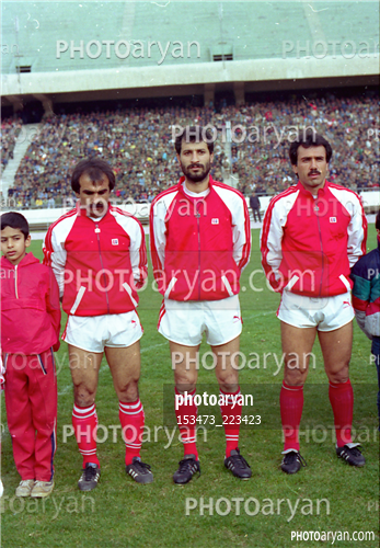 بازیکنان دهه های مختلف فوتبال ایران27-ضیاء عربشاهی,محمد مایلی کهن,عباس کارگر,