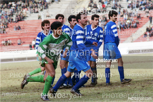 بازیکنان دهه های مختلف فوتبال ایران 14-علی دایی  Ali Daei,مارکار اقاجانیان,محمد احمدزاده,
