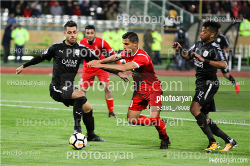 پرسپولیس 1 - السد قطر 0  (97/01/27)-