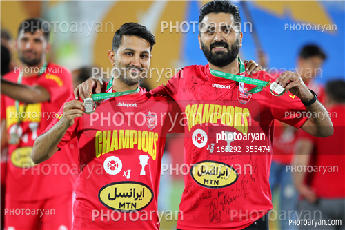 استقلال 1-پرسپولیس 2  (1402/03/10)-جشن قهرمانی پرسپولیس,محمد عسگری,مهرداد خانبان,