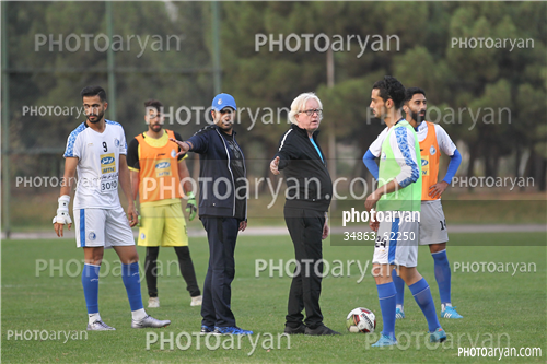 تمرین استقلال تهران (96/07/15)-فرشید باقری,علی قربانی,امید نورافکن,وینفرد شفر,ارشیا آقابابازاده,