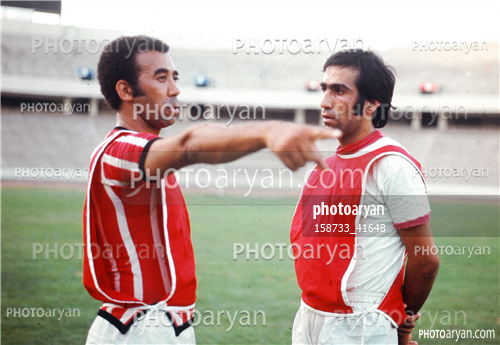 ستارگان فوتبال ایران   دهه 50-محراب شاهرخی,علی جباری,