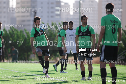 تمرین تیم ملی ایران (1396/07/10)-احسان حاج صفی,وریا غفوری,کریم انصاری فر,