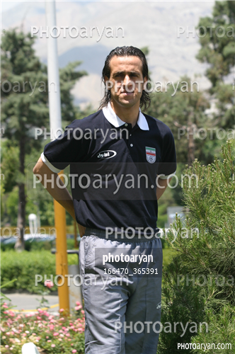 پرتره بازیکنان تیم ملی 1384-علی کریمی Ali Karimi,