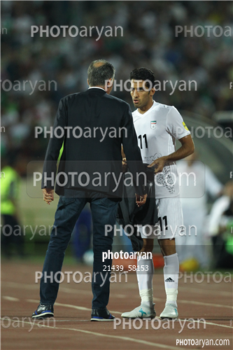 تیم ملی ایران 2-تیم ملی ازبکستان 96/03/22-وحید امیری,کارلوس کی روش,carlos quieroz,