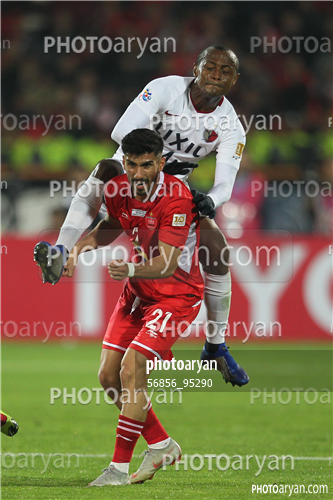 پرسپولیس 0 -کاشیما انتلرز 0 (97/08/19)-آدام همتی,hugo leonardo serejo,