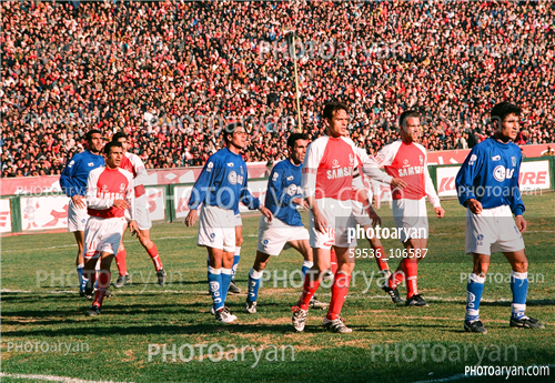 پرسپولیس 0 - استقلال 1  (79/12/05)-رضا شاهرودی,مهدی هاشمی نصب,محمود فکری,هادی مهدوی کیا,علی کریمی Ali Karimi,یدالله اکبری,