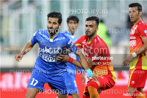 استقلال 1-فولاد خوزستان 0-96/01/12-علی قربانی,بختیار رحمانی,محمد اهل شاخه,