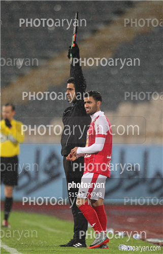 پرسپولیس 1 - استقلال خوزستان 0  (96/12/05)-صادق محرمی,