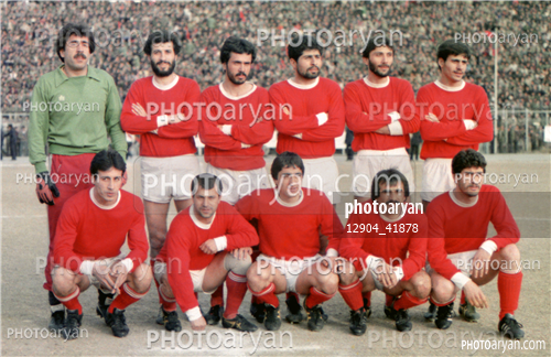 عکس های تیم پرسپولیس دهه 60-حمید درخشان,محمد پنجعلی,ناصر محمدخانی,وحید قلیچ,ضیاء عربشاهی,فریبرز مرادی,علی پروین  Ali Parvin,محمد مایلی کهن,غلامرضا فتح ابادی,حسین کاشی نژاد,عباس کارگر,