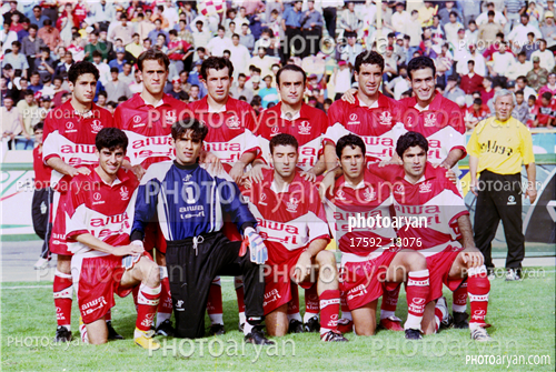 عکسهای تیمی پرسپولیس  دهه 70-احمدرضا عابدزاده Ahmad Reza Abedzadeh,بهروز رهبری فر,حسین عبدی,حمید استیلی,بهنام سراج,علی انصاریان,هادی مهدوی کیا,علی رضا امامی فر,حامد کاویانپور,علی کریمی Ali Karimi,محمد برزگر,