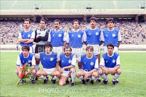 بازیکنان دهه های مختلف فوتبال ایران 37 - مجید نامجو مطلق,صادق ورمزیار,فرشاد فلاحت زاده,محسن گروسی,بهتاش فریبا,محمدرضا شکورزاده,اصغر حاجیلو,پرویز مظلومی,عکس تیمی ,عکس تیمی استقلال دهه 60,