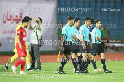 پیکان 0-پرسپولیس 2(1400/05/08)  - امید عالیشاه,ورود تیم ها,داوران و کاپیتانها,