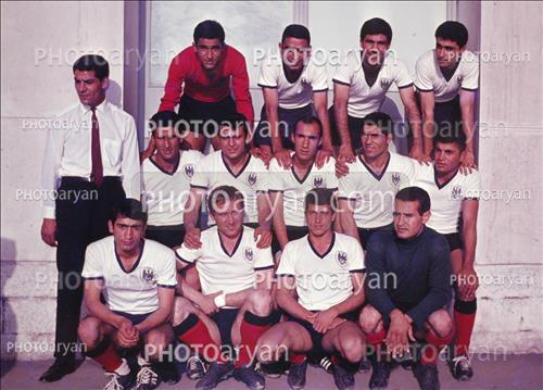  تصاویری از بزرگان فوتبال ایران در دهه 50