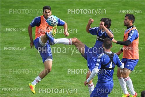 تمرین تیم ملی فوتبال  (96/08/13)