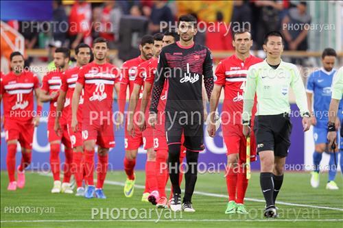 پرسپولیس 0 -الریان قطر 0 -96/01/21 - محمد انصاری,مهدی طارمی,علیرضا بیرانوند,وحید امیری,علی علیپور,سید جلال حسینی,
