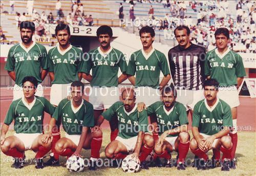 عکسهای تیمی تیم ملی دهه 60