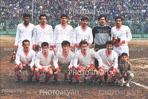 عکسهای تیمی تیم ملی دهه 60