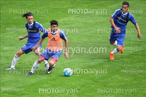 تمرین تیم ملی فوتبال  (96/08/13)