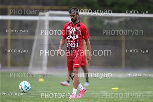 تمرین پرسپولیس در ورزشگاه درفشی فر 95/02/13 - رامین رضائیان,