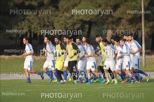 تمرین استقلال تهران (96/07/15) - سید مهدی رحمتی,سجاد شهباززاده,سید حسین حسینی,علی قربانی,سید مجید حسینی,فرشید اسماعیلی,لئوناردو پادوانی,امید نورافکن,سید محسن کریمی,داریوش شجاعیان,ارشیا آقابابازاده,