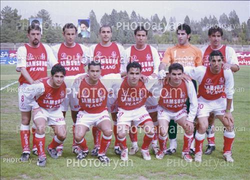 عکسهای تیمی پرسپولیس  دهه 70 - بهروز رهبری فر,یحیی گل محمدی,مهدی تارتار,علی انصاریان,داوود فنایی,حسن خان محمدی,محمد برزگر,رضا جباری,سهراب انتظاری,پژمان جمشیدی,ابراهیم اسدی,