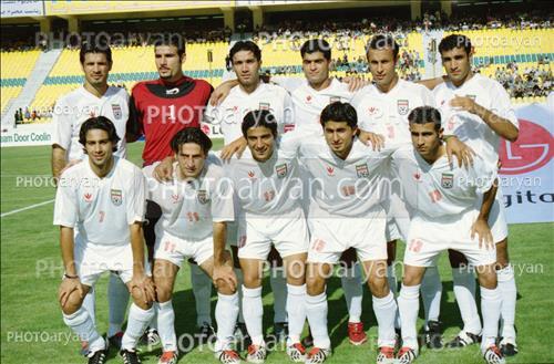 فوتبال ایران (دهه 80) - رحمان رضایی,علی دایی  Ali Daei,یحیی گل محمدی,فرهاد مجیدی,ابراهیم میرزاپور,پژمان جمشیدی,جواد نکونام,حسین کعبی,جواد کاظمیان,