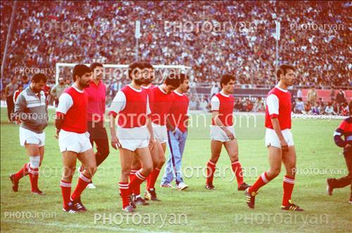 دربی سال 1362 - محمد پنجعلی,ناصر محمدخانی,دربی,علی پروین  Ali Parvin,محمد مایلی کهن,کاظم سید علی خانی,غلامرضا فتح ابادی,روح اله عبادزاده,ولی اله صالح نیا,