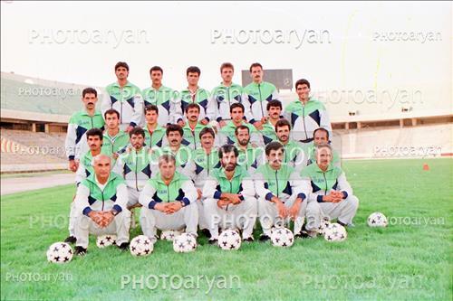 عکسهای تیمی تیم ملی دهه 60