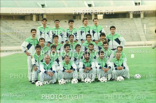 عکسهای تیمی تیم ملی دهه 60