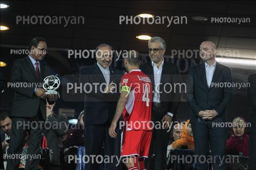 پرسپولیس 0 -کاشیما انتلرز 0 (97/08/19) - سید جلال حسینی,دکتر مسعود سلطانی فر ,شیخ سلمان بن ابراهیم,جانی اینفانتینو Gianni Infantino    ,